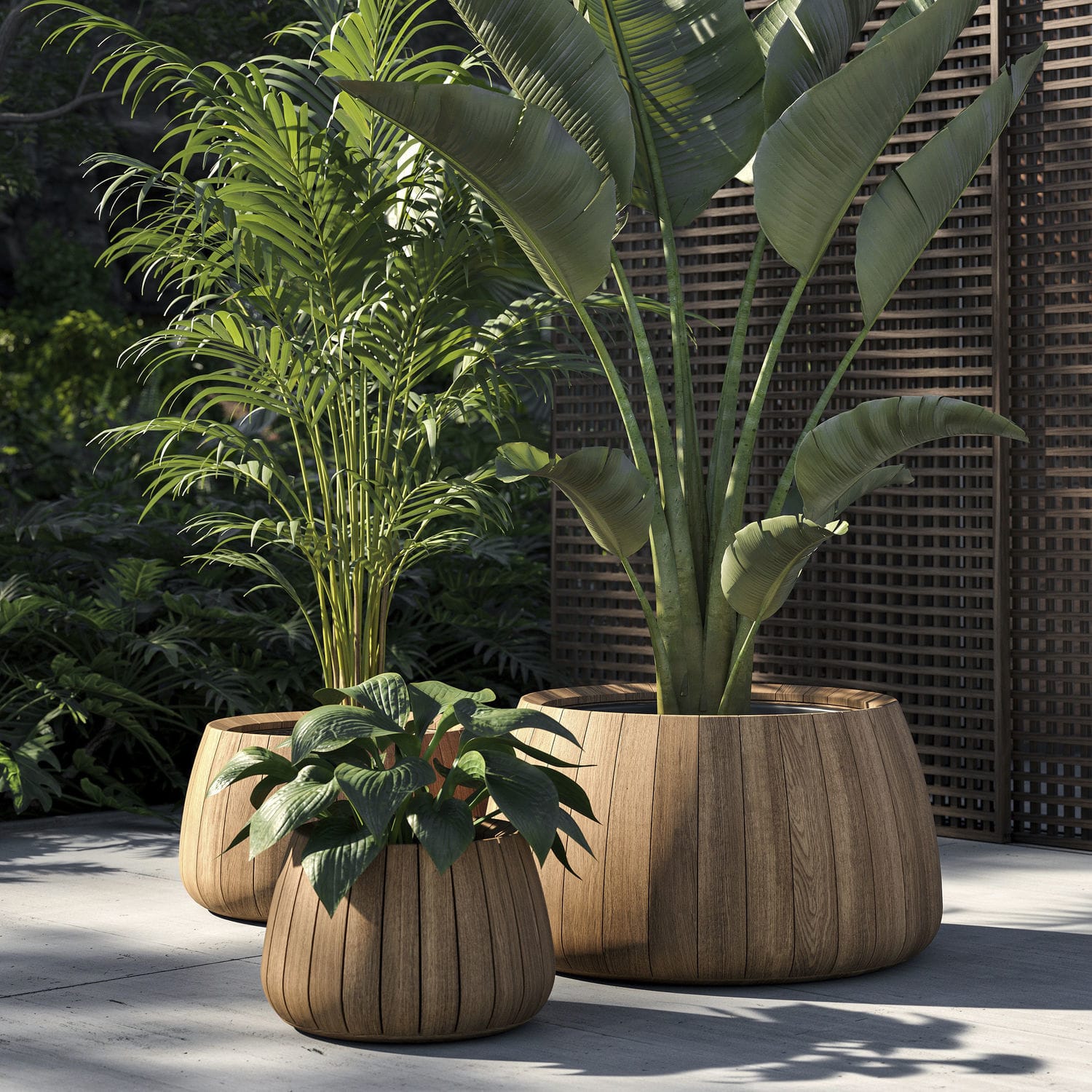 Fioriera in calcestruzzo - FLOWER STONE XL E - A Amop Synergies