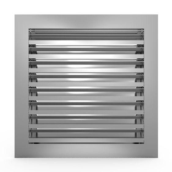 Griglia Ventilazione Alluminio 600x80mm - Per Armadi, Soffitti, Pareti, Nero Opaco - Foto 5