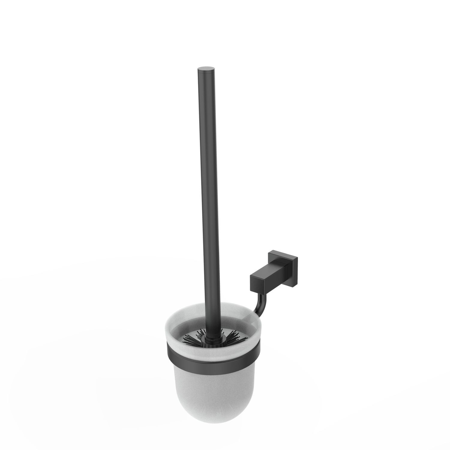 Sapho X-STEEL - Scopino WC da appoggio, acciaio inox spazzolato XS300