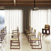 Sedia visitatore design Bauhaus / in legno...