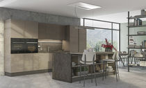 Cucina moderna / in legno / con isola /...