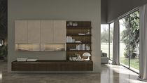 Parete attrezzata TV moderno / in legno
