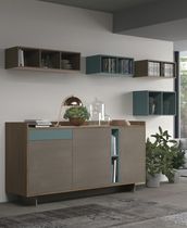 Credenza moderna / in legno / con ripiano...