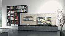 Parete attrezzata TV moderno / in legno...