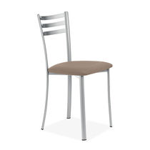 Sedia moderna / in plastica / grigia