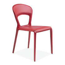 Sedia moderna / in pelle / con supporto...