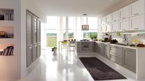 Cucina classica / in legno massiccio / con...