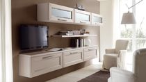 Parete attrezzata TV moderno / in legno