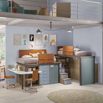 Letto a soppalco / singolo / moderno / per...