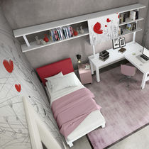 Letto singolo / moderno / con testiera imbottita...
