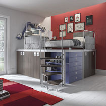 Cameretta blu per bambini / grigia / rossa...
