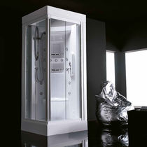 Box doccia multifunzione / in vetro / con...