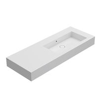 Lavabo da appoggio / in ceramica / rettangolare...