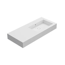 Lavabo da appoggio / in ceramica / rettangolare...