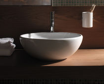 Lavabo da appoggio / in ceramica / rotondo...