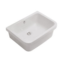 Lavabo sospeso / in ceramica / moderno