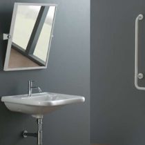 Lavabo sospeso / in ceramica / moderno /...