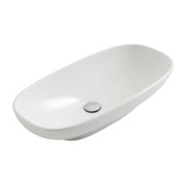Lavabo da incasso / in ceramica / con specchio...