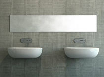 Lavabo sospeso / rotondo / moderno / con...