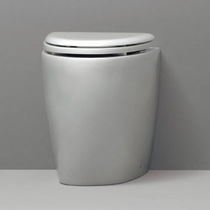 WC da appoggio / in ceramica / con sciacquone...