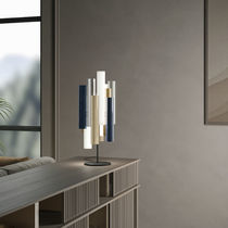 Lampada da tavolo / in metallo / in Plexiglas®...