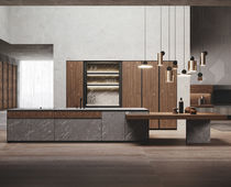 Cucina moderna / impiallacciata in legno...