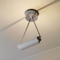 Lampada sospesa / in metallo / in vetro...