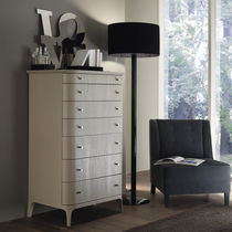 Cassettiera moderna / in legno laccato /...