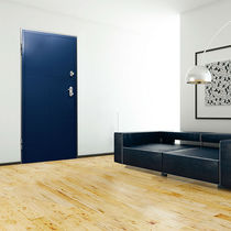 Porta d'ingresso / in legno / battente /...