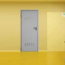Porta d'ingresso / in acciaio / battente...