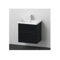 Mobile lavabo sospeso / in legno / moderno...