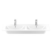 Lavabo doppio / da incasso / in ceramica...