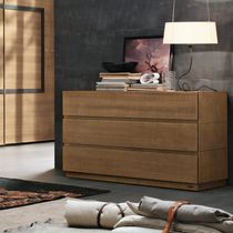Cassettone moderno / in legno massiccio...