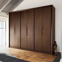 Armadio moderno / in legno massiccio / con...