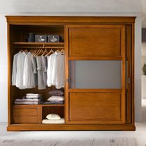 Armadio moderno / in legno massiccio / a...