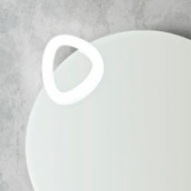 Applique moderna / in metallo / LED