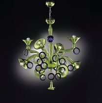 Lampadario design originale / in vetro /...