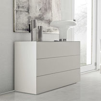 Cassettone moderno / in legno laccato /...