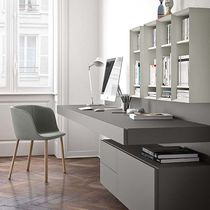 Scrivania moderna / in legno laccato / con...