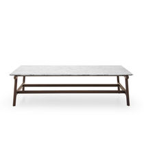 Tavolino basso moderno / in legno / in marmo...