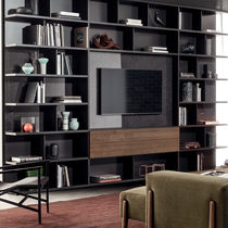 Parete attrezzata TV moderno / in legno...