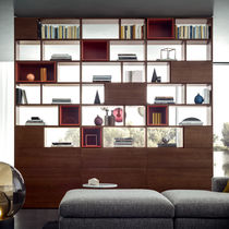 Libreria modulare / a muro / pavimento-soffitto...