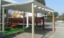 Gazebo in alluminio / tetto in tela / tetto...
