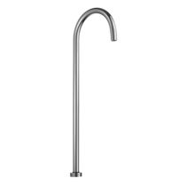Bocca per lavabo in metallo cromato