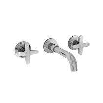 Miscelatore doppio comando per lavabo /...
