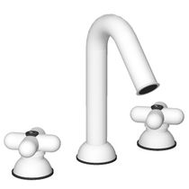 Miscelatore doppio comando per lavabo /...