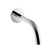 Bocca per lavabo in metallo cromato