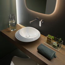 Lavabo da appoggio / in ceramica / senza...