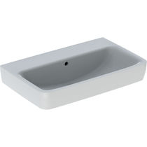 Lavabo sospeso / in ceramica / 1 foro /...