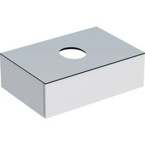 Mobile lavabo sospeso / in legno / moderno...